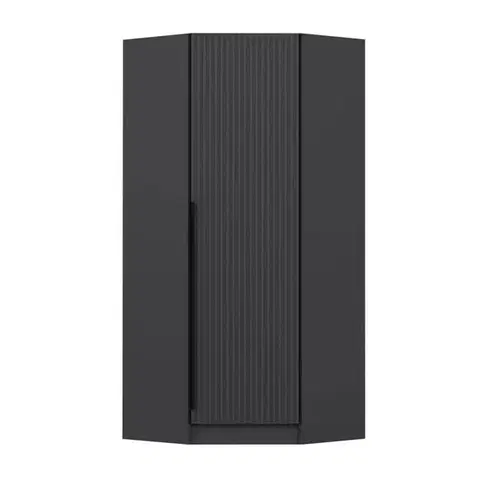 Šatní skříň Kale Plus 1 Anthracite - 210