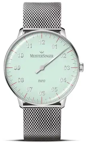 MeisterSinger Neo Special S-NES929S - Kovový mesh náramek