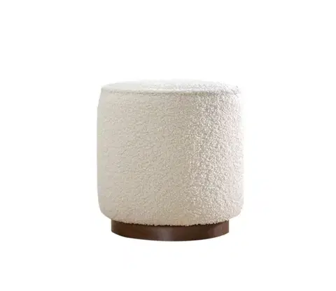Hanah Home Taburet HELLIN bílý