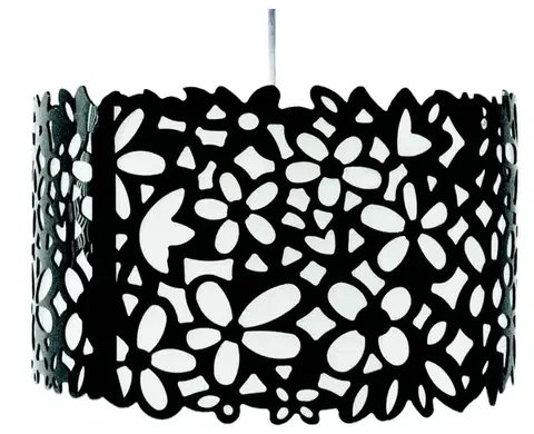 Stropní závěsná lampa 3xE14 černá SIMONA