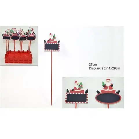 PROHOME - Santa 27cm zapichovací různé druhy