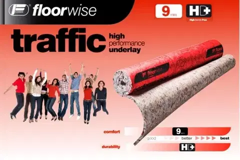 Floorwise Podložka pod koberec Floorwise Traffic (role 15 m2) - 137x1100 (role 15 m2) cm
