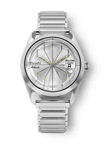 Nivada Grenchen Antarctic Spider - Bracelet Flat Link