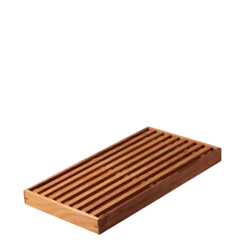 Deska na krájení chleba Teak 43 x 22,8 x 3,5 cm – GAYA Wooden - 593732