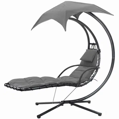 Avenberg Relaxační lehátko / houpačka Colombo, šedá