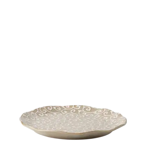 Mělký talíř Wavy Ø 25 cm — Levante Pearl - 493308