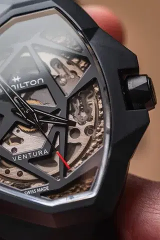 Hamilton Ventura Edge Skeleton Automatic H24645330
