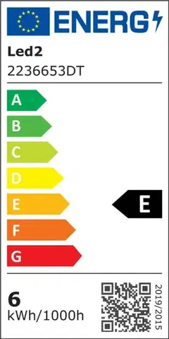 LED2 2236653DT Zápustné svítidlo ZERO II M, B TRIAC DIM 6W 3000K/3500K/4000K UGR černá