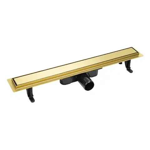 Laveo Basso sprchový žlab 90 cm, zlato COB_G90D