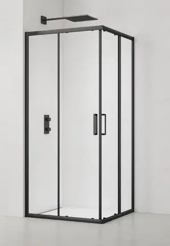 Sprchový kout obdélník 90x80 cm SAT TEX SATTEXQ9080C SATTEXQ9080C