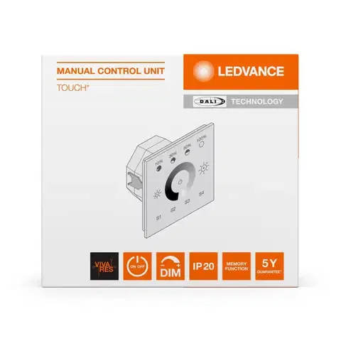 LEDVANCE MANUAL CONTROL UNIT TOUCH DALI-2 4058075837546