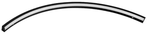 SAPHO MOON LED svítidlo 7,5W, 230V, 502x12x22, R350, černá mat SL-2211/70MB