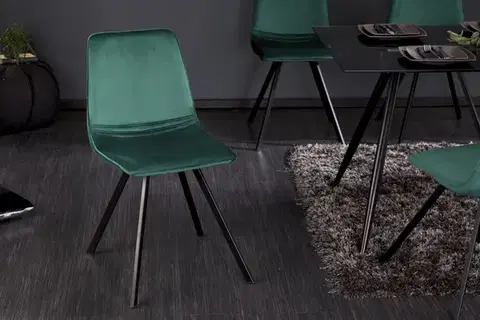 Jídelní židle 4 ks AMYKLAS Dekorhome