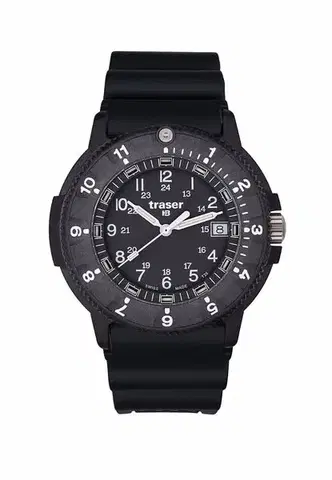 Traser P65 Tactical Mission Black Rubber