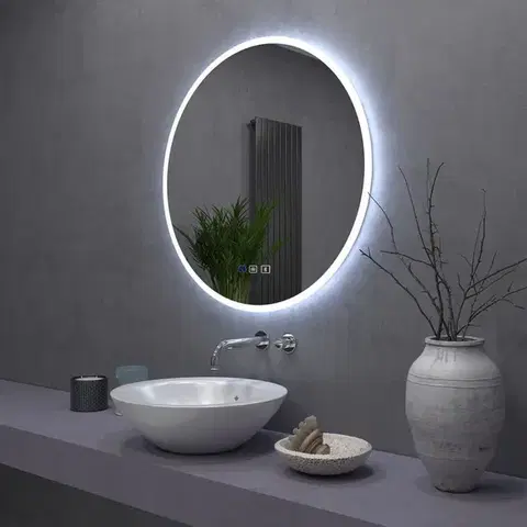 Tutumi Zrcadlo LED BLUETOOTH FFJ 80cm HOM-06500