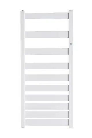 Instalprojekt Koupelnový radiátor BELTI bílá barva Barva Bílá, Doporučená topná tyč (W) 400, Rozměr A 50, Rozměr C 120, Skutečný rozměr radiátoru (v mm) 500 x 1203 mm, Typ připojení Středové 50 mm RADBEL501235SP
