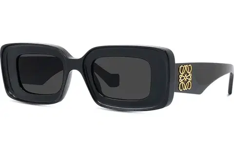 Loewe ANAGRAM Anagram Black Geometric Sunglasses - ONE SIZE (46)