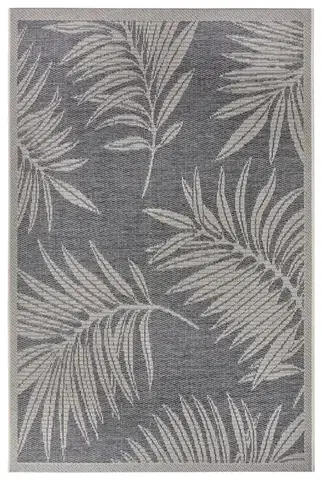 Hanse Home, Kusový koberec Clyde 105907 Paru Grey Cream – na ven i na doma, 63x120, šedá, chodba / předsíň