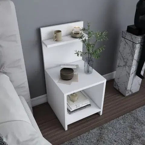 Noční stolek Ullman - White