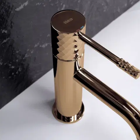 REA Umyvadlová baterie Lungo Diamond Copper REA-B8994