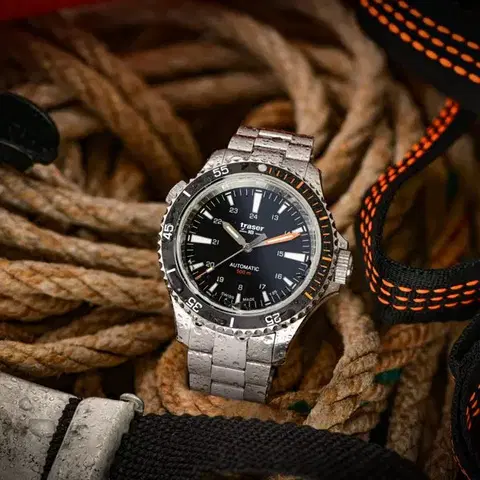 Traser P67 Diver Automatic Black Steel