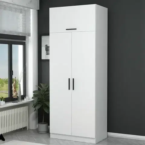 Šatní skříň Kale White - 2220
