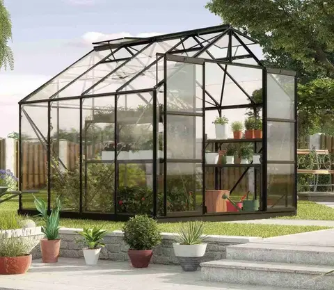 Skleník VITAVIA URANUS 6700 čiré sklo 3 mm Dekorhome