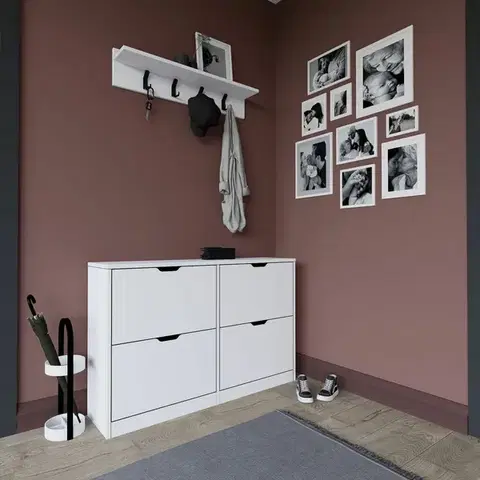Botník Duru Matte White