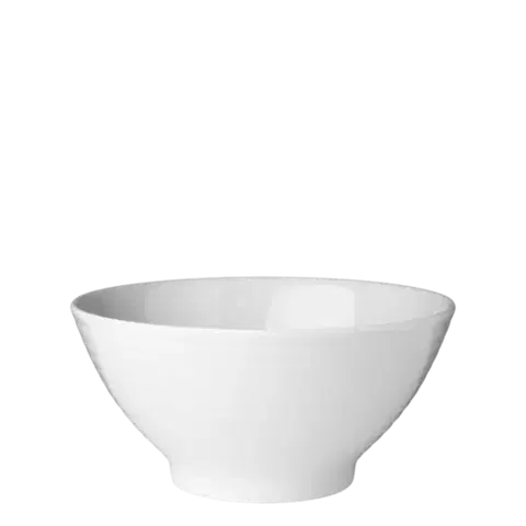 Miska bílá 20 cm — Elements Melamin (Flow) - 593175