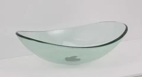 OLSEN SPA Skleněné umyvadlo na desku DEVENTER 55×37×16  OLKLTG108