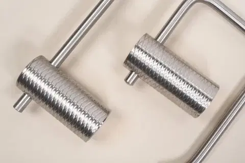 REA Koupelnový věšák 9703 Prism Brush Nickle REA-98035