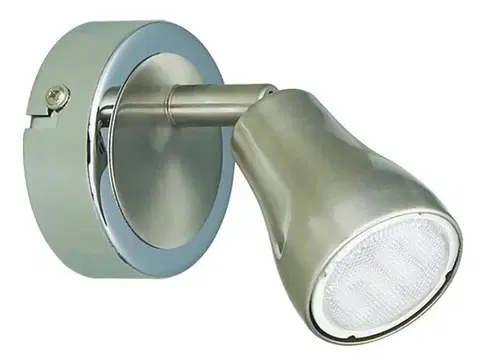 Nástěnná lampa energo nikl matná lampa Jawa