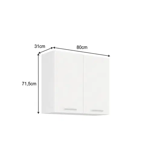 Horní skříňka SPLIT 80 G-72 2F Tempo Kondela