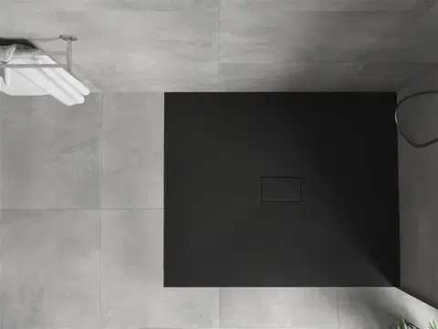 MEXEN Hugo Sprchová vanička obdélníková 130x100, černá 42701013