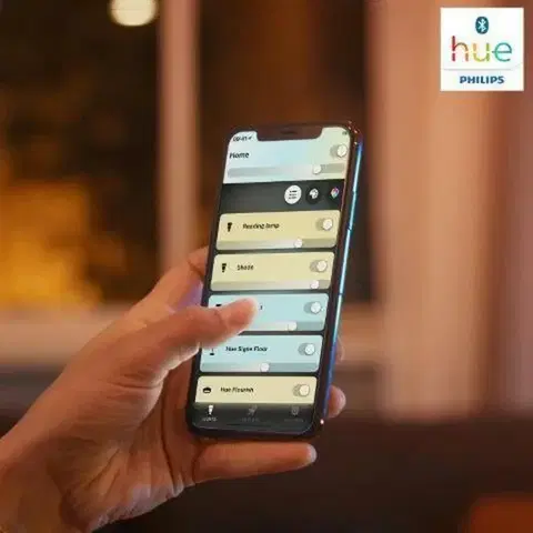 PHILIPS HUE Hue LED White Ambiance Stropní svítidlo Philips Being BT 8719514341135 27W 2400lm 2200-6500K 240V, černé s dálkovým ovladačem a Bluetooth