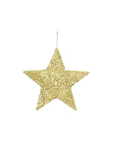 Dekorace Golden Star 25cm