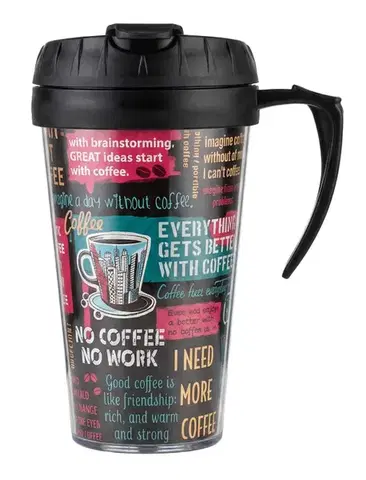 PROHOME - Hrnek 500ml Coffee s ouškem