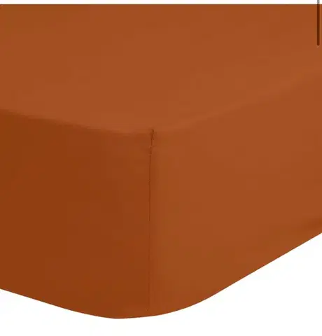 Prostěradlo jersey cihlová TiaHome - 120x200cm