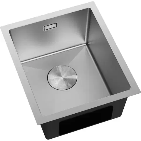 MEXEN Trixo ocelový dřez 1-bowl 370 x 440 mm, nerez 6412371000-01