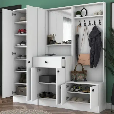 Předsíňová sestava Mio White I