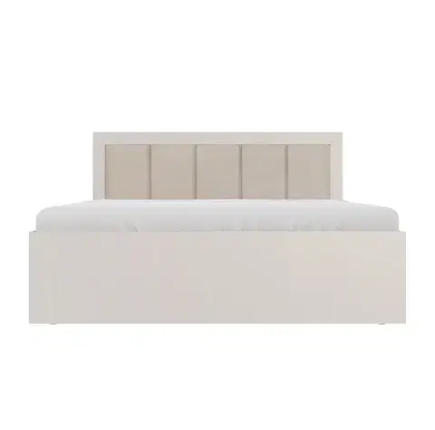 Meblar Manželská postel SMART SR6 | cashmere 160 x 200 cm