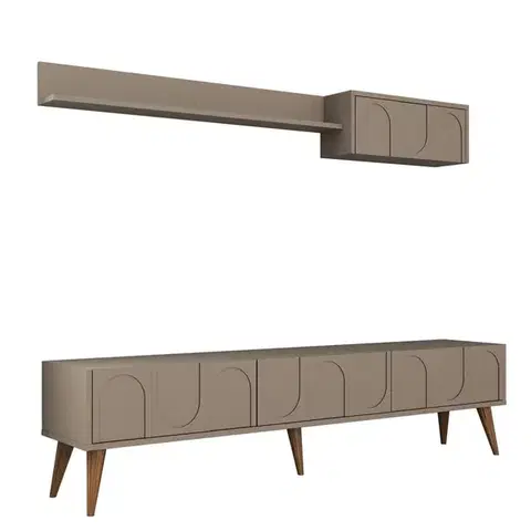 TV stěna / Sestava pod TV Lyon 2 - Atlas, Walnut