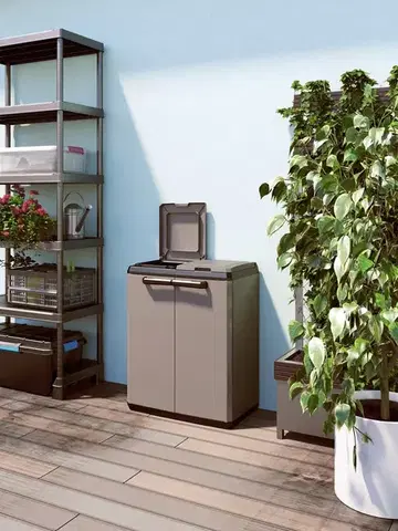 Zahradní recyklační koš SPLIT CABINET BASIC Keter