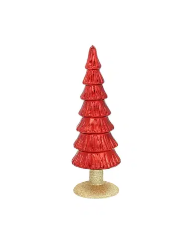 Dekorace Red Christmas Tree 36cm