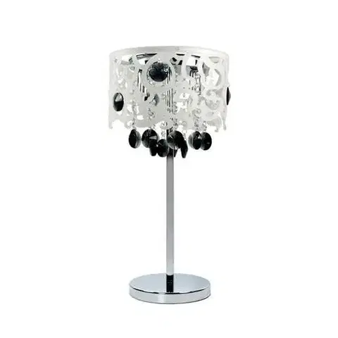 Stolní lampa chrom/černá 3 Talita