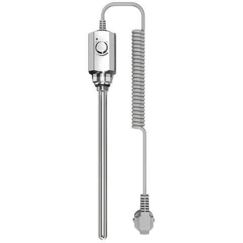 CERANO Elektrická topná tyč s termostatem 300W chrom CER-015204