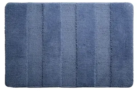 RIDDER SERENITY předložka 60x90cm s protiskluzem, polyester, modrá 7110303