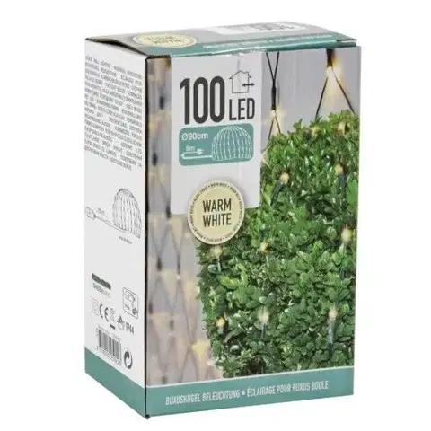 Světelná síť s LED světly pr. 90 cm, 100 LED