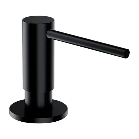 OMNIRES MODERN PROJECT dávkovač tekutého mýdla na desku, černá polomat MP60723BL