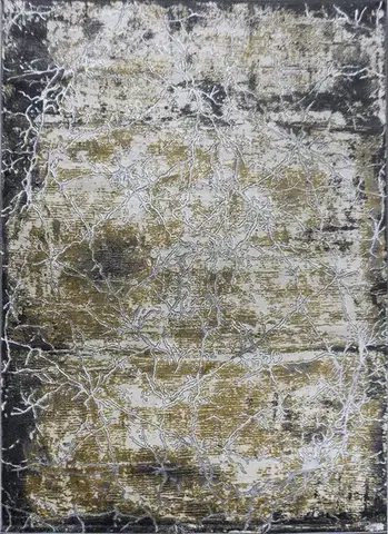 Berfin Dywany, Kusový koberec Zara 9630 Yellow Grey, 120x180, žlutá, kancelář